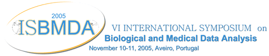 ISBMDA 2005 - VI INTERNATIONAL SIMPOSIUM  on Biological and Medical Data Analysis